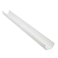 FloPlast Square Line Square Gutter White 114mm x 3m 6 Pack
