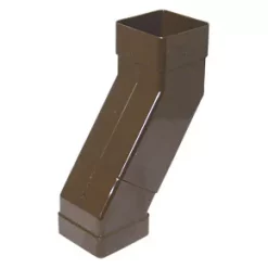 FloPlast Square 25-65mm Adjustable Offset Bend Brown 65mm