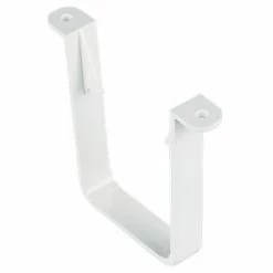 FloPlast Square Line Square Clips White 65mm 10 Pack