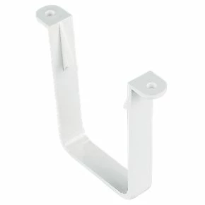 FloPlast Square Line Square Clips White 65mm 10 Pack