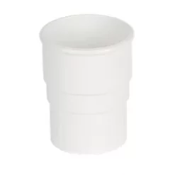 FloPlast Round Socket White 68mm