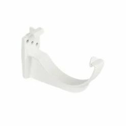 FloPlast Half Round Fascia Brackets White 112mm 10 Pack