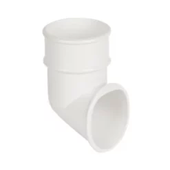 FloPlast Round Shoe White 68mm